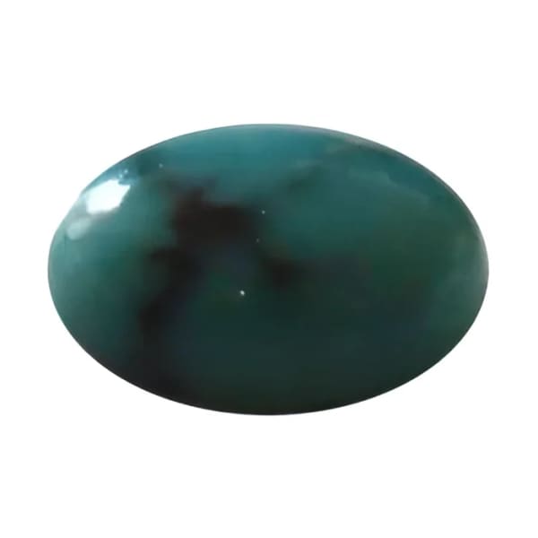 Turquoise taille ovale cabochon 10x8 mm 1.73 carat