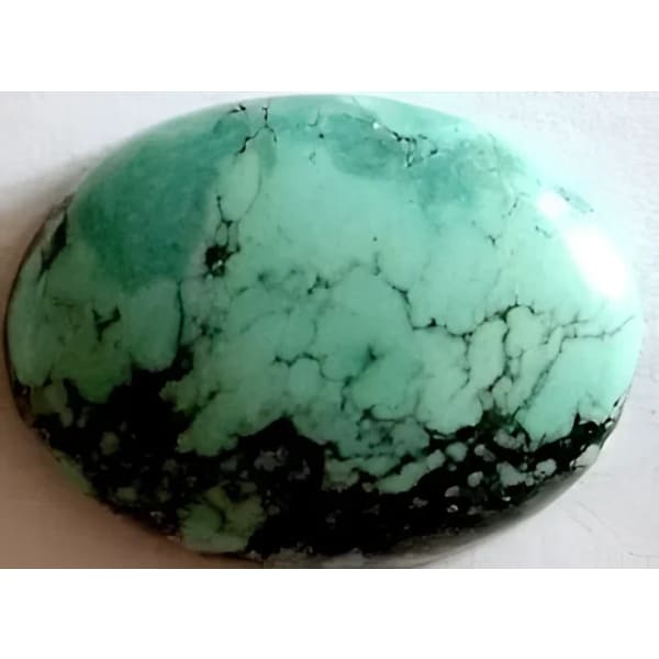 Turquoise taille ovale cabochon 16x12 mm 6.40 carats