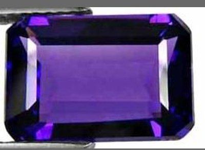 amethyste hydrothermale taille emeraude