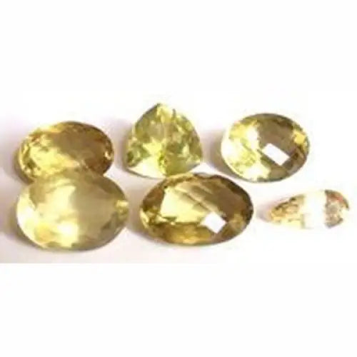 100 carats de citrine jaune lemon naturelle tailles diverses
