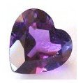 Pierre amethyste coeur 4 mm
