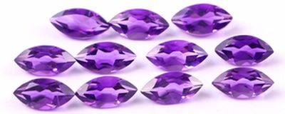 Amethyste pierre marquise 14x7 mm