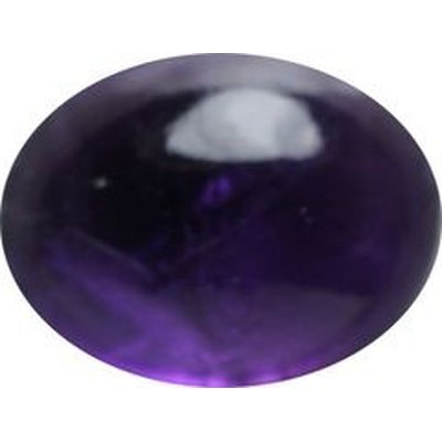 Améthyste naturelle ovale cabochon 10x8 mm 2.50 carats