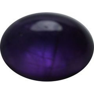 Améthyste naturelle ovale cabochon 11x9 mm 3.90 carats