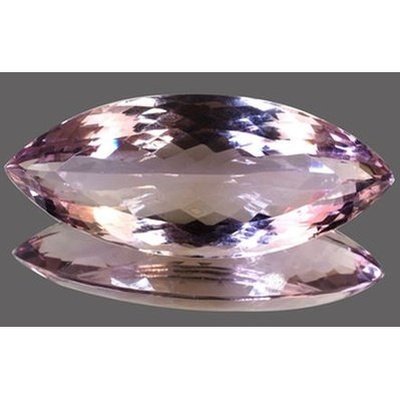 Ametrine marquise a facettes 38mm-16mm-10.77mm 36.65 Carats