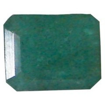 Belle emeraude naturelle du Brésil octogonale 9x7 mm 3.21 carats