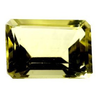 Citrine octogonale 16x12 mm 12.07 carats