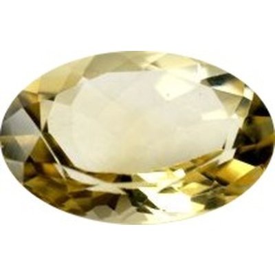 Citrine or naturelle ovale a facettes 20x15 mm 16.53 carats