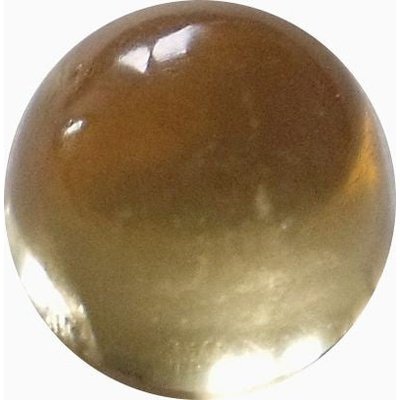 Citrine or ronde cabochon 9 mm 3.00 carats
