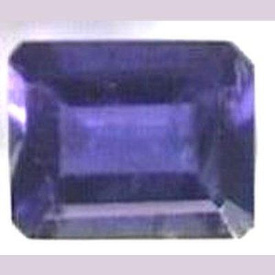 Cordierite octogonale 6x4 mm 0.50 carat