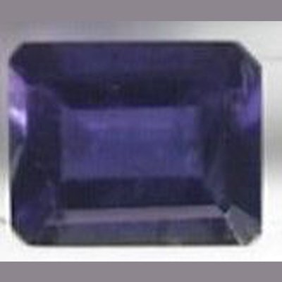 Cordierite octogonale 9x7 mm 1.95 carats