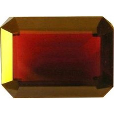 Grenat almandin octagonal 16x12 mm 12.00 carats