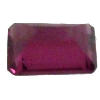 Grenat rhodolite octagonal 7x5 mm 1.20 carat