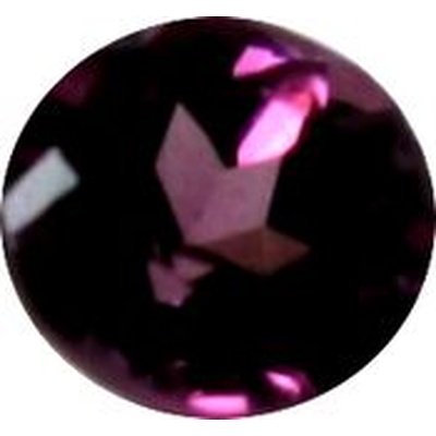 Grenat rhodolite rond a facettes 3 mm 0.15 carat