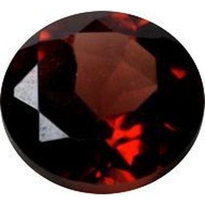 Grenat rhodolite rond a facettes 6 mm 0.91 carat