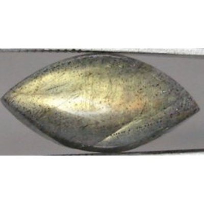 Labradorite naturelle marquise cabochon 14x7 mm 2.90 carats