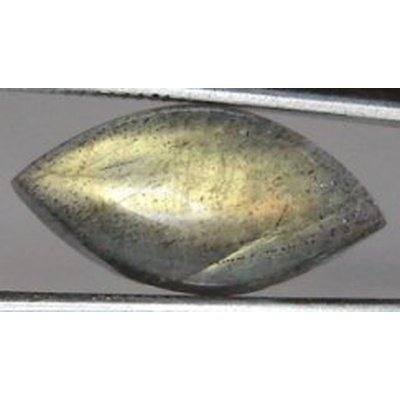 Labradorite naturelle marquise cabochon 16x8 mm 4.25 carats