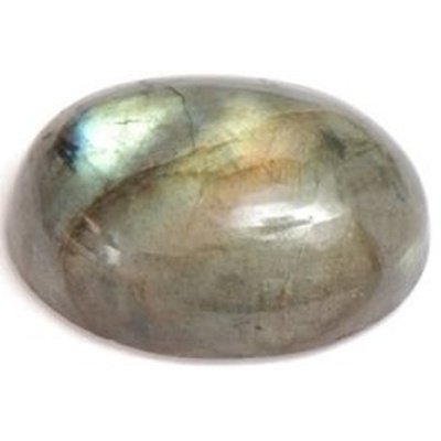 Labradorite naturelle ovale cabochon 12x10 mm 5.15 carats