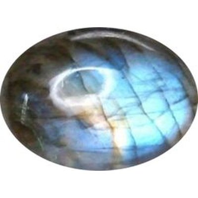 Labradorite naturelle ovale cabochon 16x12 mm 9.70 carats
