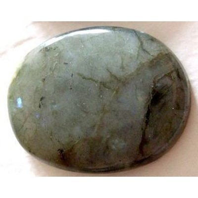 Labradorite naturelle ovale cabochon 58x43.6x10.5 mm 247.00 carats