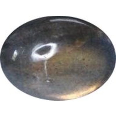 Labradorite naturelle ovale cabochon 8x6 mm 1.40 carats