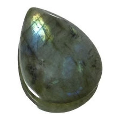 Labradorite naturelle poire cabochon 14x10 mm 5.40 carats