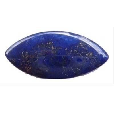 Lapis lazuli marquise cabochon 14x7 mm 3.30 carats