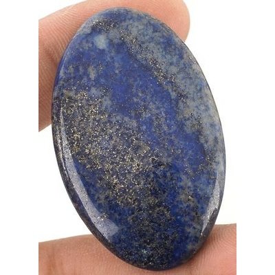 Lapis lazuli ovale cabochon 48mm-29.75mm-8mm 107.00 carats