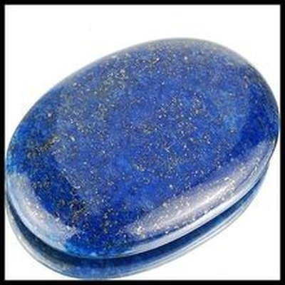 Lapis lazuli ovale cabochon 59x39x9 mm 224.00 carats