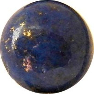 Lapis lazuli rond cabochon 10 mm 3.80 carats