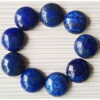 Lapis lazuli rond cabochon 12 mm 5.90 carats