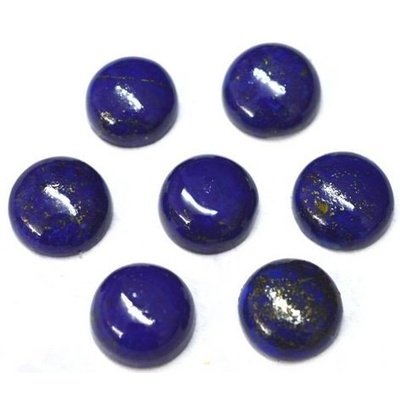 Lapis lazuli rond cabochon 4 mm 0.33 carat