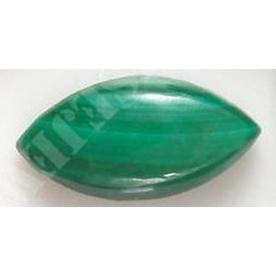 Malachite naturelle taille marquise 18x9 mm 7.40 carats