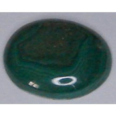 Malachite naturelle taille ovale 11x9 mm 5.00 carats