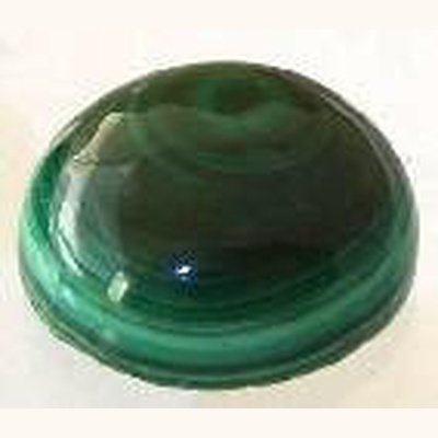 Malachite naturelle taille ronde 10x10 mm 4.81 carats