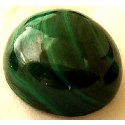 Malachite naturelle taille ronde 12x12 mm 8.50 carats
