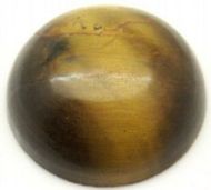 Oeil de tigre rond 7 mm 1.35 carats