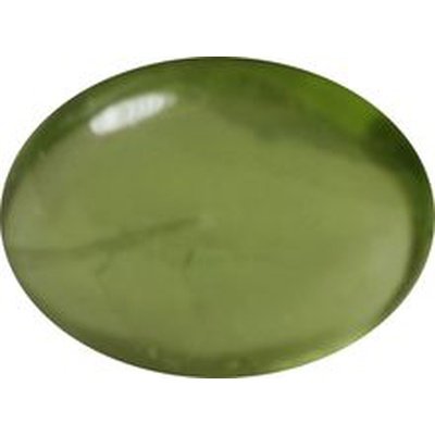 Péridot naturel taille ovale cabochon 8x6 mm 1.33 carats