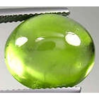 Péridot naturel taille ronde cabochon 8 mm 2.50 carats