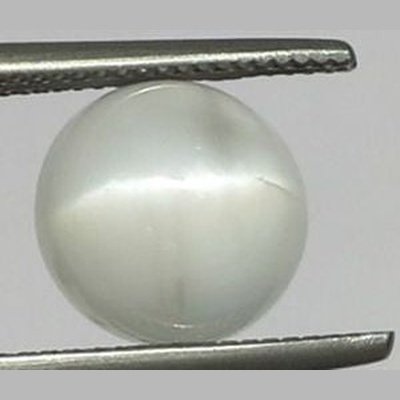 Pierre de lune naturelle ronde cabochon 14 mm 9.00 carats