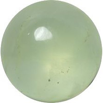 Prehnite taille ronde cabochon 10 mm 4.65 carats