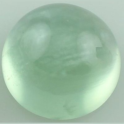 Prehnite taille ronde cabochon 6 mm 1.00 carat