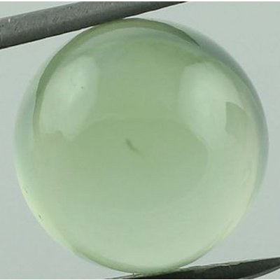 Prehnite taille ronde cabochon 8 mm 2.40 carats