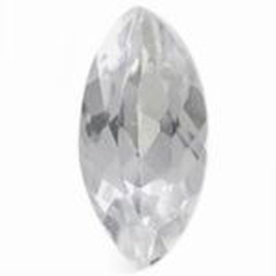 Quartz blanc marquise 12x6 mm 1.70 carats