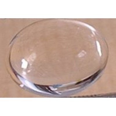 Quartz blanc taille ovale cabochon 14x10 mm 5.80 carats