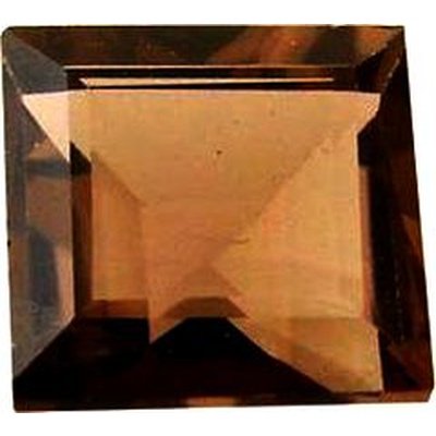 Quartz fumé carrée 17x17 mm 17.00 carats