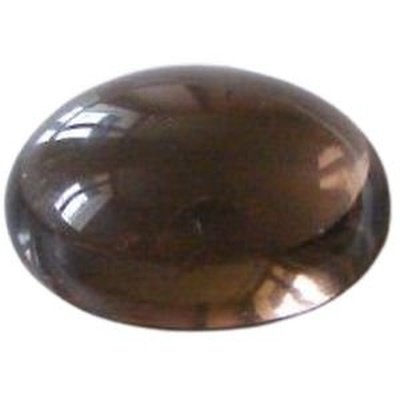 Quartz fumé taille ovale cabochon 22x16 mm 26.00 carats