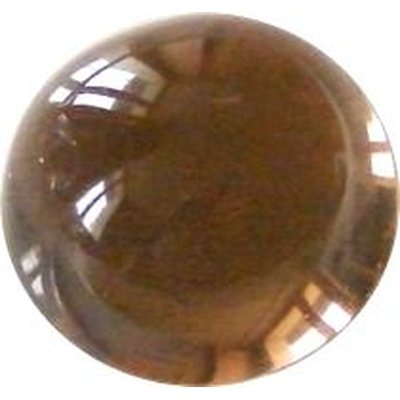 Quartz fumé taille ronde cabochon 11 mm 5.5 carats