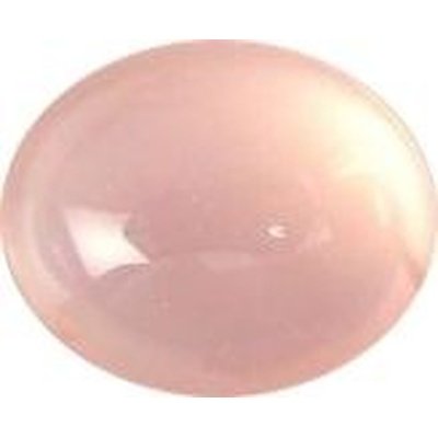 Quartz rose taille ovale cabochon 11x9 mm 4.50 carats