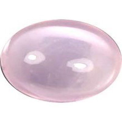 Quartz rose taille ovale cabochon 18x13 mm 13.00 carats